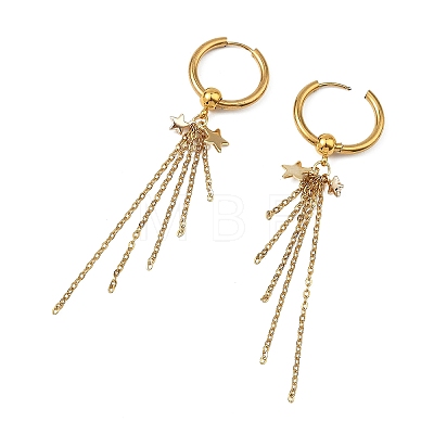 3 Pairs 3 Styles 304 Stainless Steel Hoop Earring for Women EJEW-JE07102-1