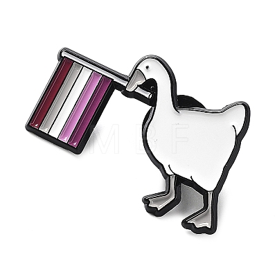 Lesbian Pride Rainbow Theme Enamel Pins JEWB-D019-04E-EB-1