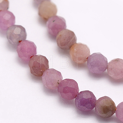 Natural Ruby Beads Strands G-F509-16-3mm-1