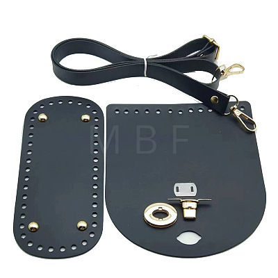 Handmade PU Leather Shoulder Strap Botto Accessories Kits PW-WG3C495-01-1