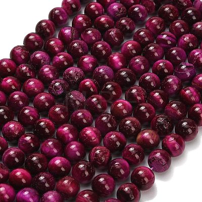 Natural Tiger Eye Beads Strands G-F591-18-10mm-02-1
