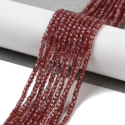 Natural Garnet Beads Strands G-B088-E11-02-1