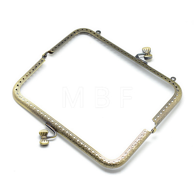 Iron Purse Frame Handle for Bag Sewing Craft Tailor Sewer FIND-T008-013AB-1