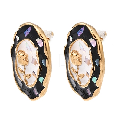 304 Stainless Steel Stud Earrings for Women EJEW-A164-04C-G-1
