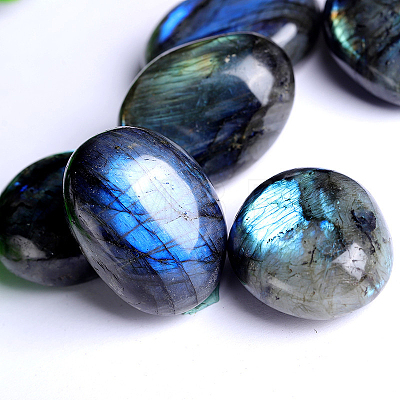 Natural Labradorite Cabochons LS-G-PW0003-03A-1