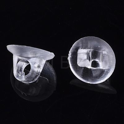 Transparent AS Plastic Charm Base Settings FIND-T064-006A-01-1
