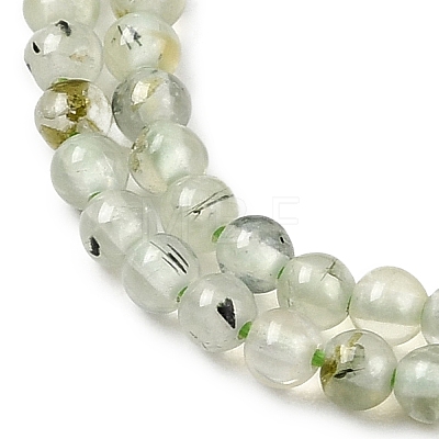Natural Prehnite Beads Strands G-RM250104-A9-1