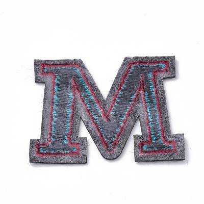 Computerized Embroidery Cloth Iron On/Sew On Patches X-AJEW-S068-61-1