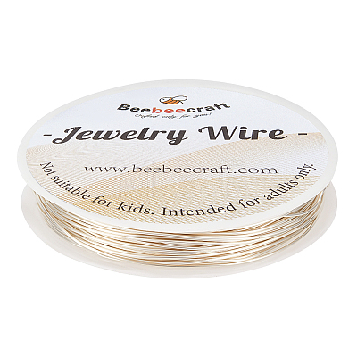 30M Brass Wire KK-BBC0021-58S-1