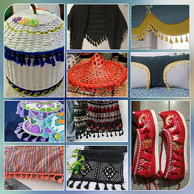 Polyester Tassel Ribbon OCOR-PH0036-22A-1
