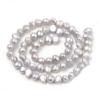 Natural Cultured Freshwater Pearl Beads Strands PEAR-N014-05I-1