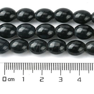 Natural Black Onyx Beads Strands G-D067-D01-1