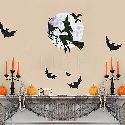 Halloween Theme DIY Diamond Painting Sticker Kits PW-WG51296-01-1