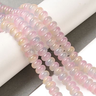 Baking Paint Glass Beads Strands DGLA-C003-01G-1