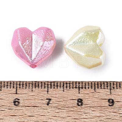 UV Plating Opaque Acrylic Beads OACR-N160-07-1
