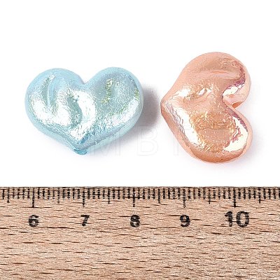 UV Plating Opaque Acrylic Beads OACR-N160-08-1