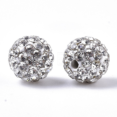 Pave Disco Ball Beads X-RB-T017-03-26-1