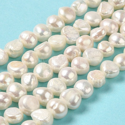 Natural Cultured Freshwater Pearl Beads Strands PEAR-E017-13-1