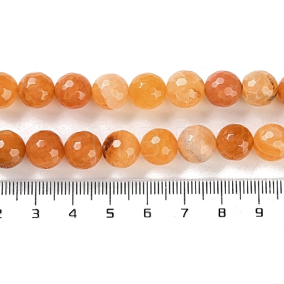 Natural Agate Beads Strands G-M437-C01-01G-1