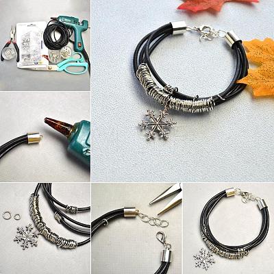 Round Leather Necklace Cords for Bracelet Neckacle Beading Jewelry Making X-WL-A002-18-1