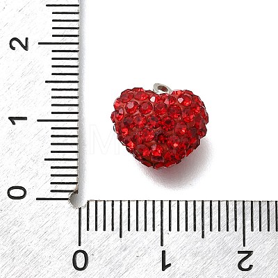 Rhinestone Clay Brass Beads KK-D295-09P-1