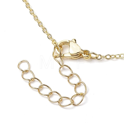 Lampwork Pendant Necklaces for Women NJEW-JN04807-1
