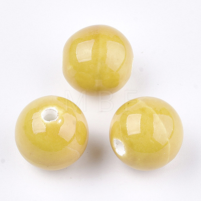 Handmade Porcelain Beads X-PORC-S499-02U-1