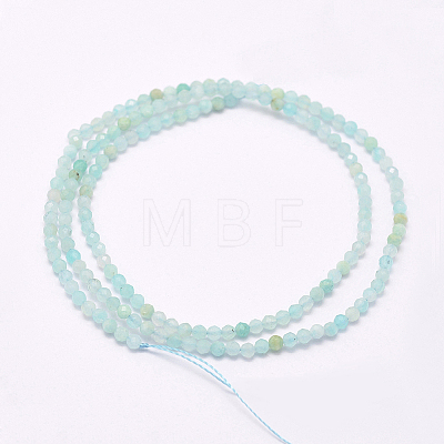 Natural Amazonite Beads Strands G-F509-25-2mm-1