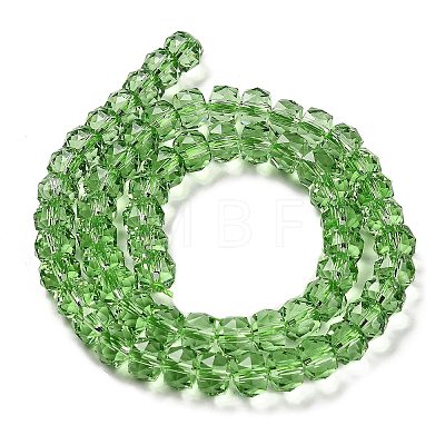 Transparent Glass Beads Strands EGLA-K071-01I-1