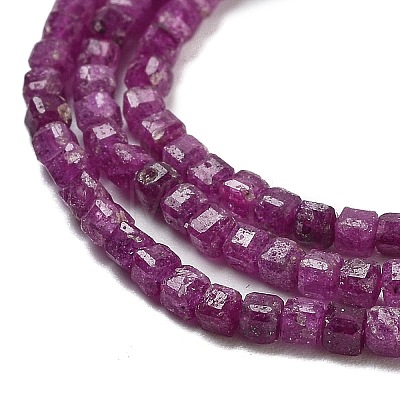 Natural Ruby Beads Strands G-H042-B35-01-1