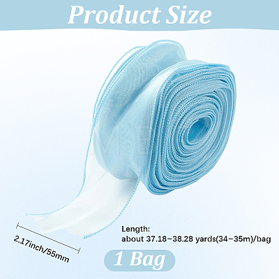 1Bag Organza Ribbon ORIB-CY0001-04A-1