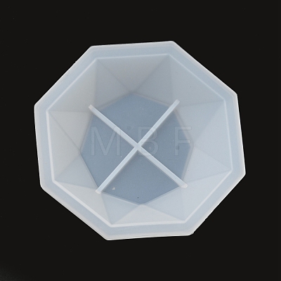 DIY Faceted Octagon Storage Dish Silicone Molds DIY-A035-02-1