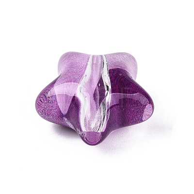 Printed Transparent Acrylic Beads OACR-N161-07D-1