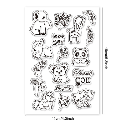 PVC Plastic Stamps DIY-WH0167-56-39-1