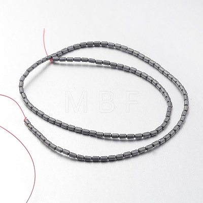 Non-magnetic Synthetic Hematite Bead Strands G-F300-39-F09-1