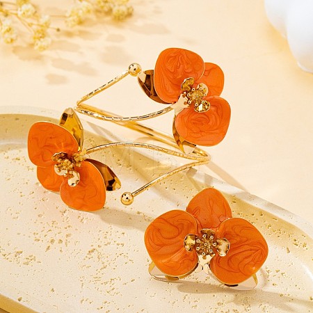 Iron Enamel Jewelry Sets WG7CDF7-01-1
