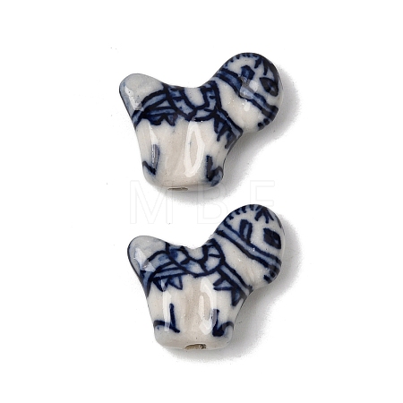 Handmade Porcelain Beads PORC-K012-09-1