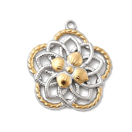 304 Stainless Steel Pendants LS-STAS-A126-03A-GP-1