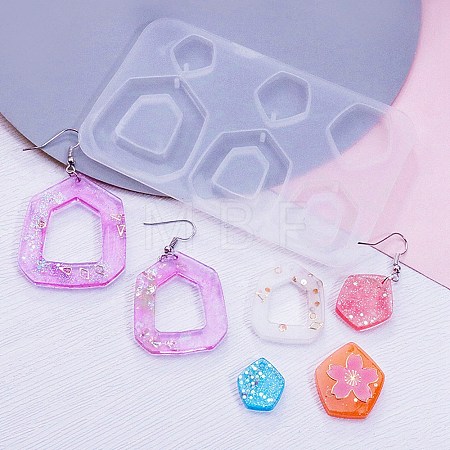 DIY Pendant Silicone Molds DIY-E065-07H-1