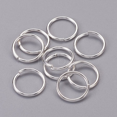Brass Open Jump Rings X-J0CPE021-1