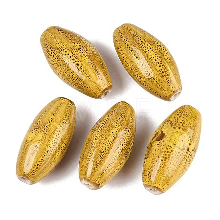 Vintage Handmade Porcelain Beads PORC-N013-24-04-1