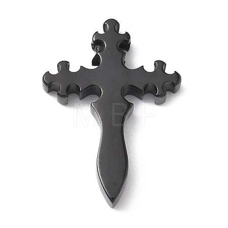 304 Stainless Steel Pendants STAS-K311-10G-EB-1