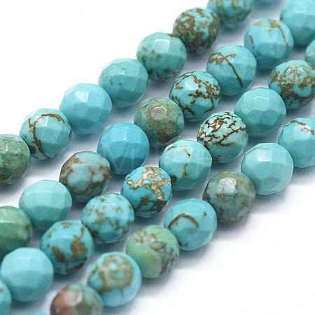 Natural Magnesite Beads Strands G-D0012-01B-1