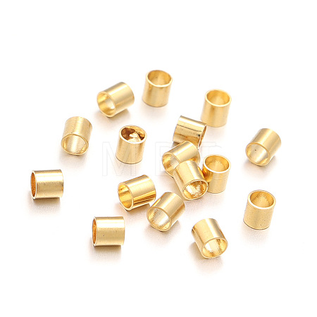 201 Stainless Steel Crimp Beads STAS-N119-01A-G-1