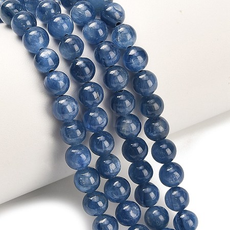 Natural Kyanite Beads Strands G-H335-B04-6mm-1