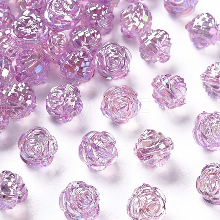 Transparent Acrylic Beads TACR-S154-33C-935-1