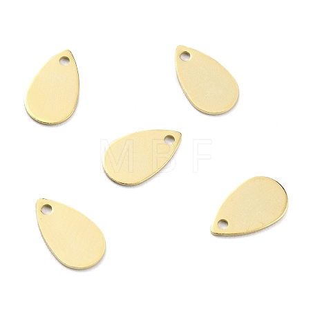 Brass Charms X-KK-O131-11G-1