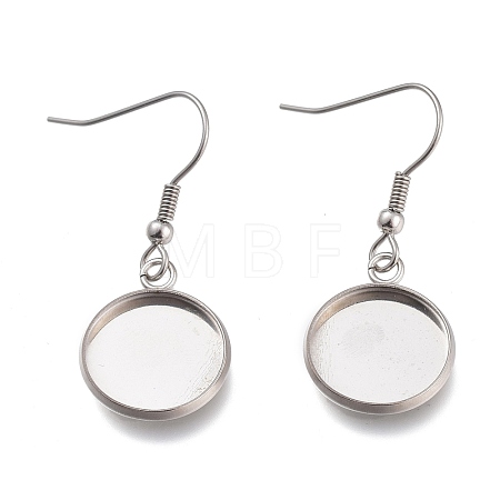 Tarnish Resistant 304 Stainless Steel Earring Hooks STAS-H114-04P-1