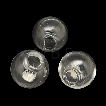 Round Handmade Blown Glass Globe Ball Bottles BLOW-R002-18mm-1