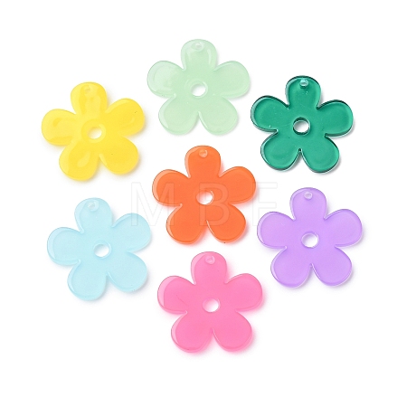 Imitation Jelly Acrylic Pendants OACR-P036-03-1
